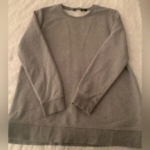 Lands End Womens Gray Sweatshirt size Large 14-16